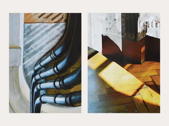 Collages, both 30 x 40 cm, 2019