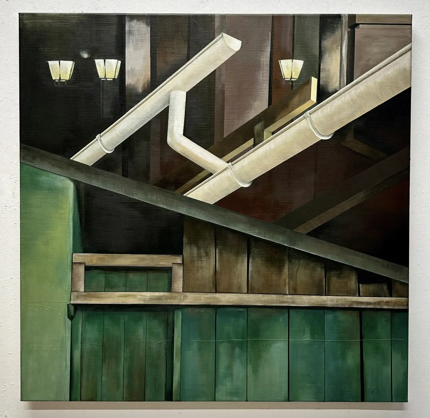 Acryl on canvas, 100 x 100 cm, 2023