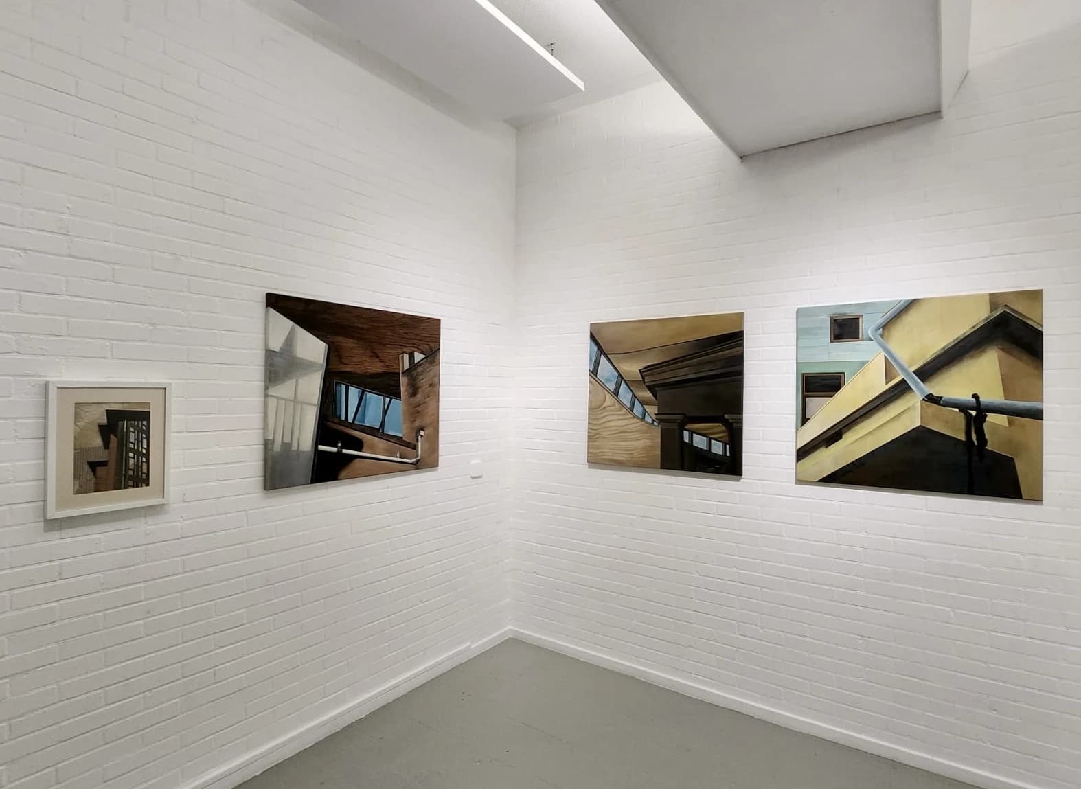 Series of paintings @ Galerie Noord 2023