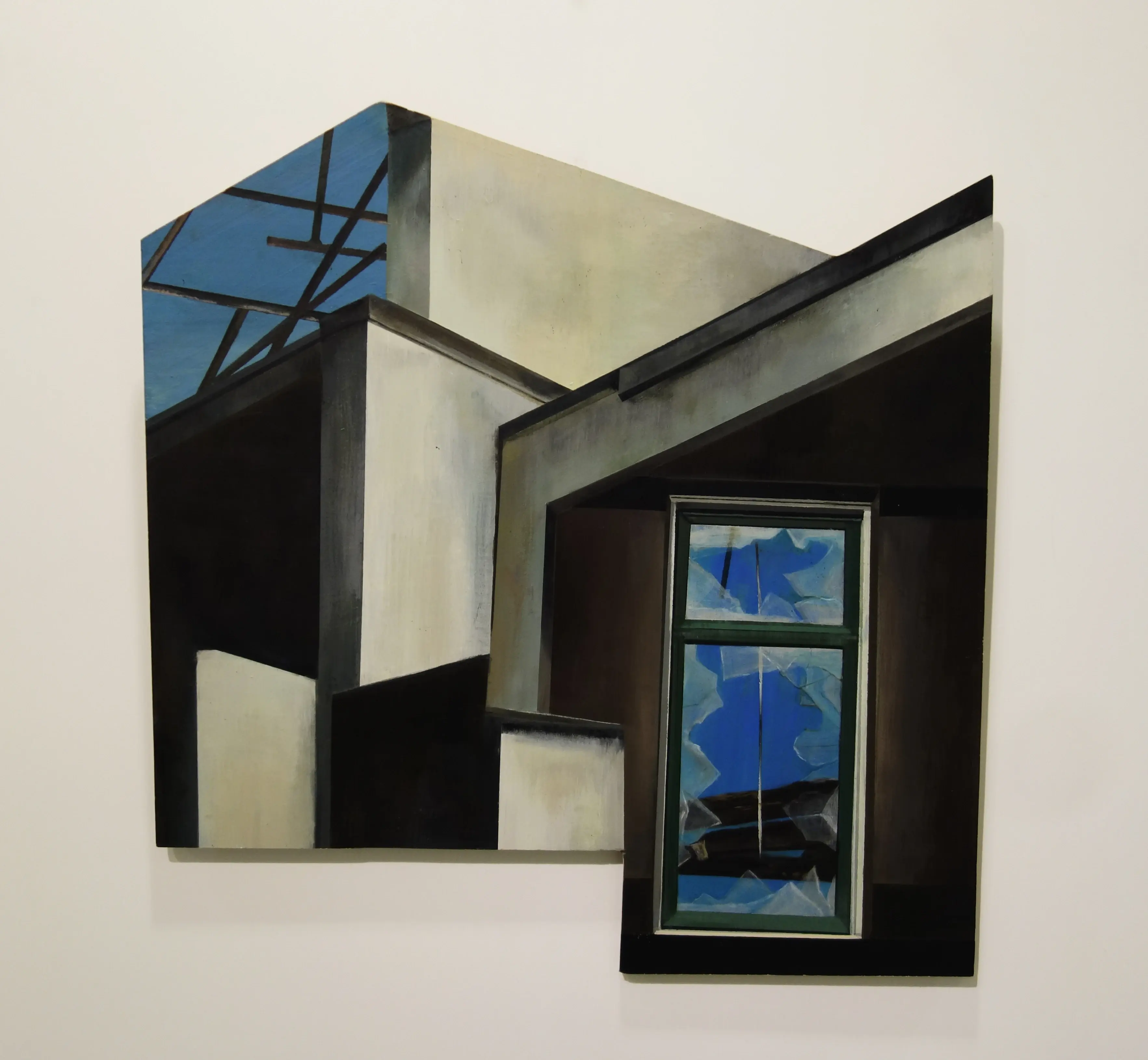 Acryl on wood, 50 x 55 cm, 2021