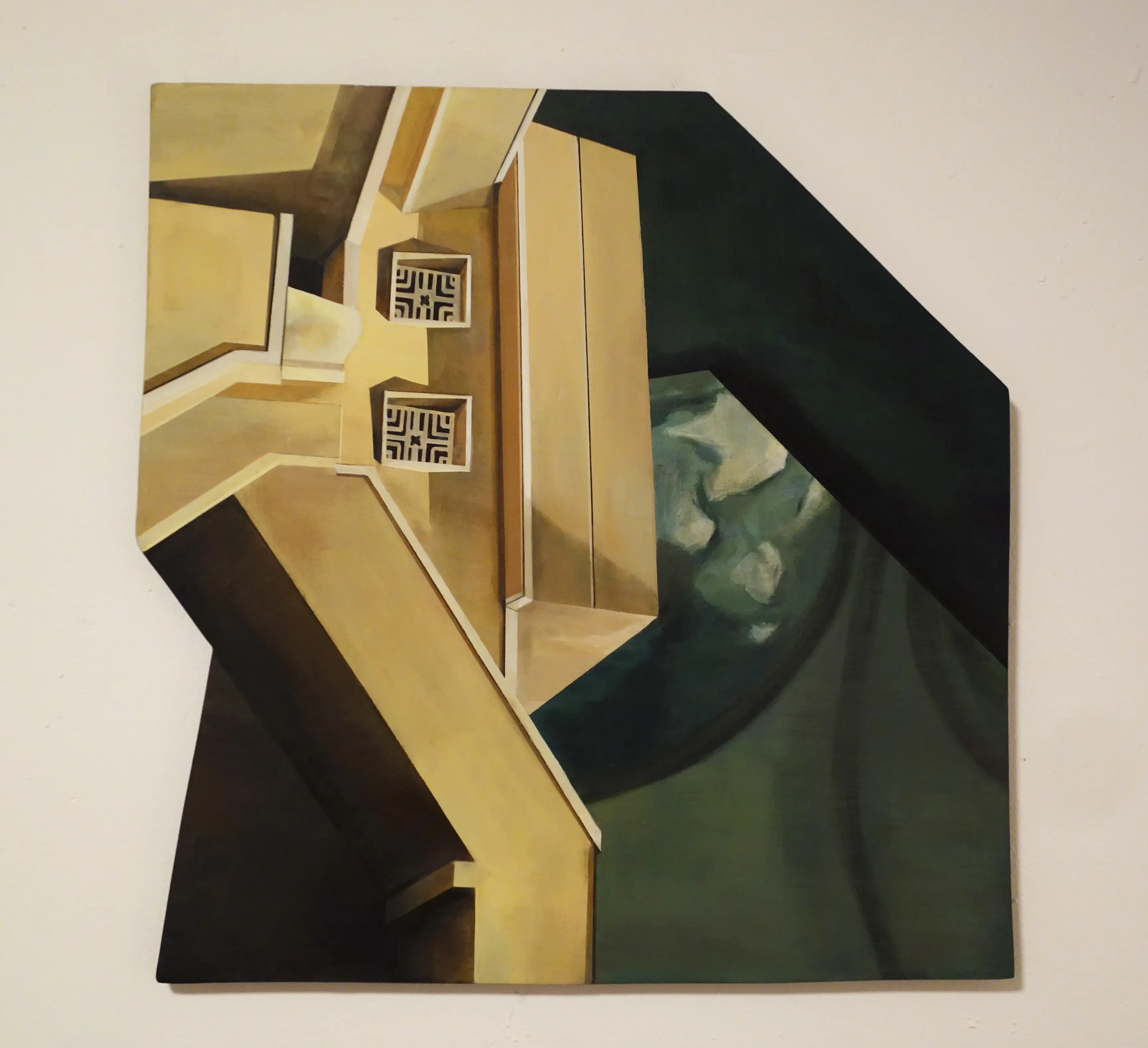 Acryl on wood, 60 x 55 cm, 2020