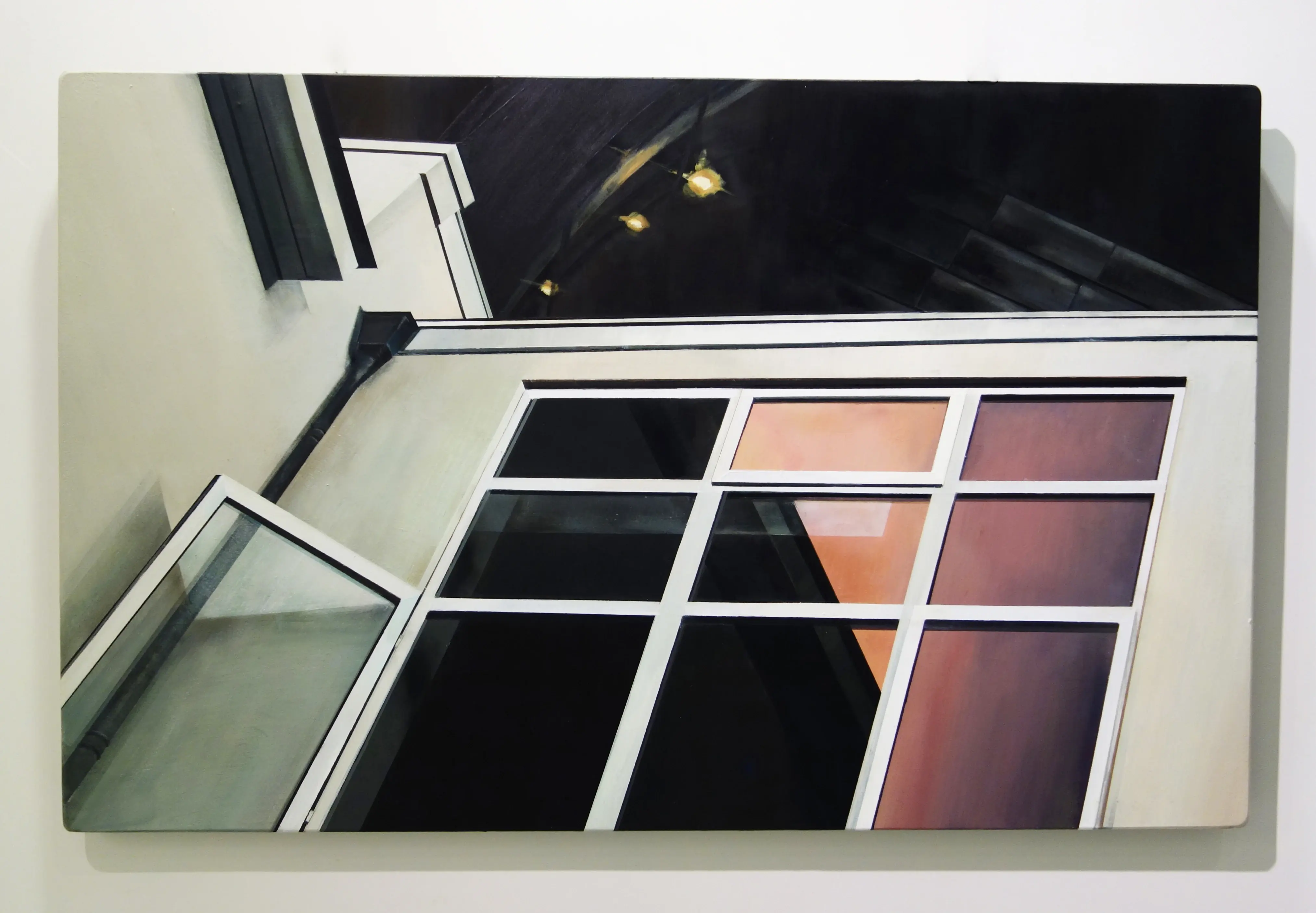 Acryl on wood, 60 x 105 cm, 2020