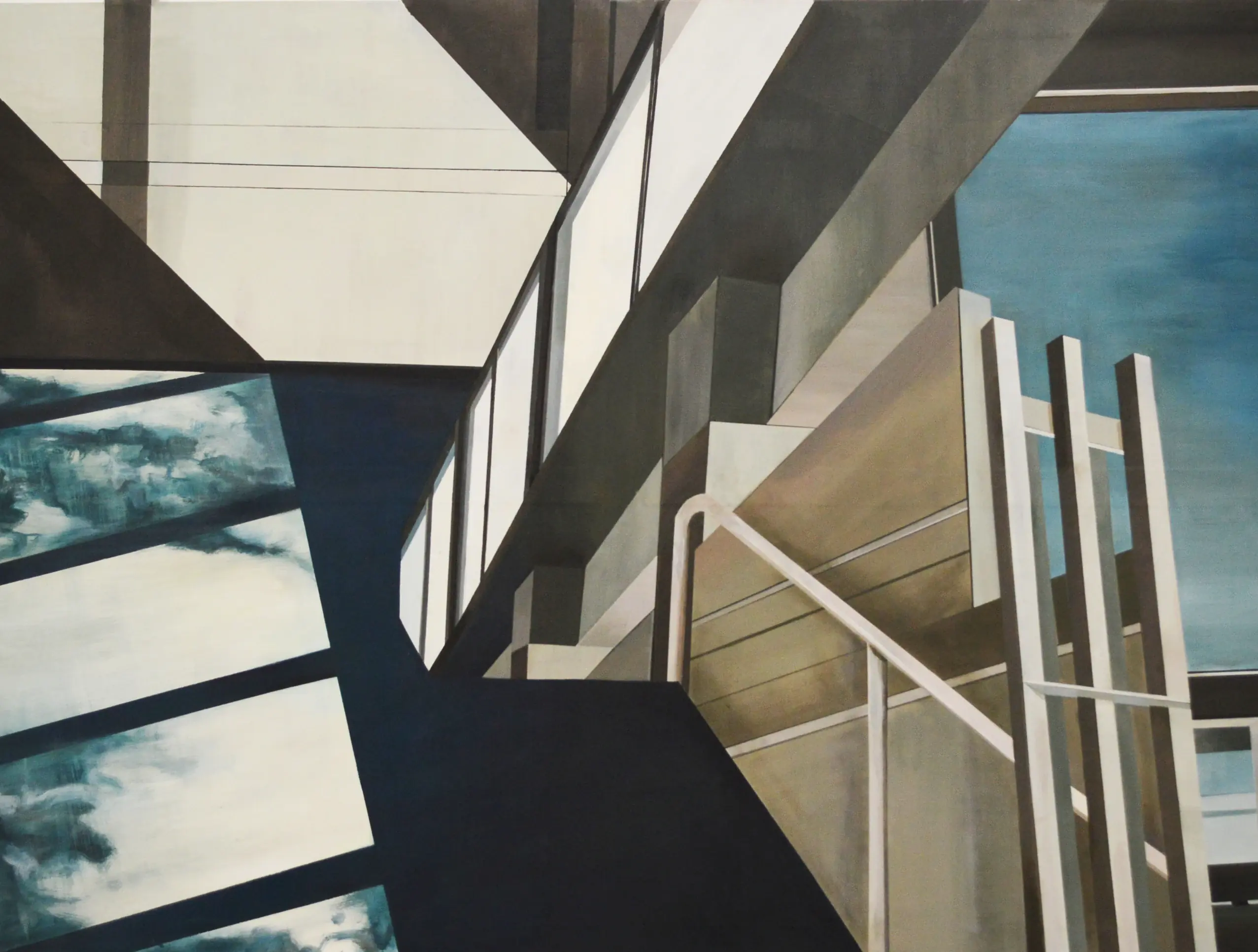 Acryl on canvas, 130 x 100 cm, 2017